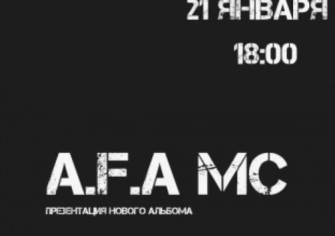 21.01.17 - Live Stars - A.F.A MC 